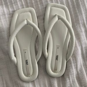 Zara flip flops